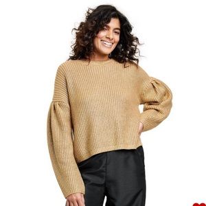 Women’s metallic back tie sweater - Kika Vargas x Target